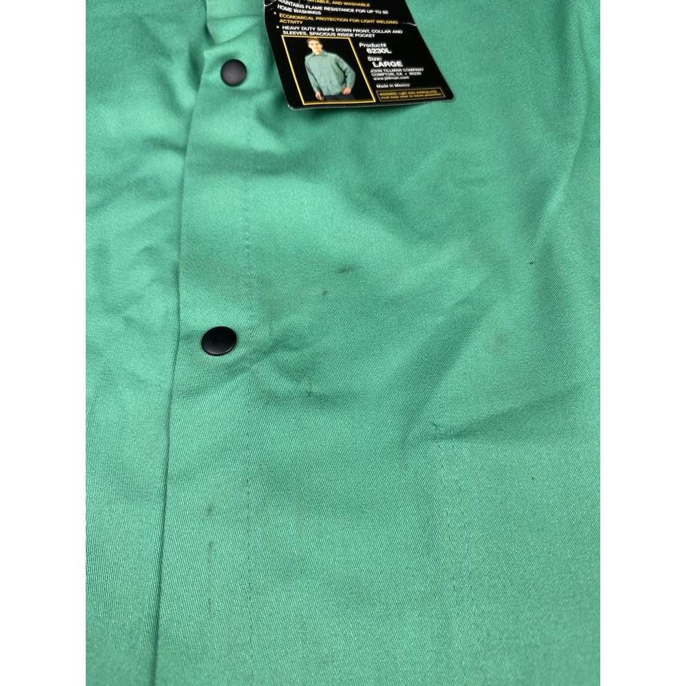 NEW! Tillman 6230 L Flame Retardant Welding Jacket Coat 30" Size Large - Picture 3 of 5